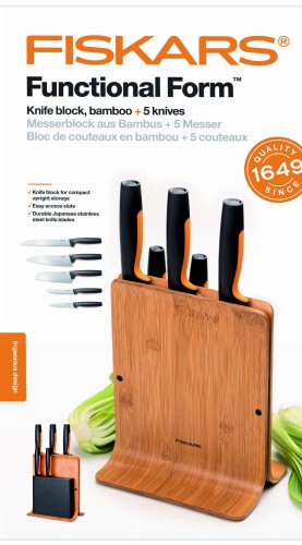 1057552 FISKARS FF Zestaw 5 noży w bambusowych bloku Dakar www.dom-ogrod-hobby.pl 3.jpg
