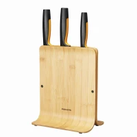 FISKARS FF Zestaw 3 noży w bambusowych bloku 1057553