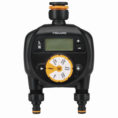 1054792 FISKARS Sterownik nawadniania, podwójny www dom-ogrod-hobby.pl 1.jpg