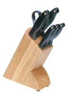 KITCHEN DEVILS Zestaw 5 noży + nożyczki w bloku komplet Lifestyle Fiskars  1000773