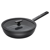 FISKARS Hard Face Patelnia szefa kuchni 28 cm 3,5 l z powłoką ceramiczną   non-stick nieprzywierającą