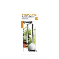 FISKARS FF Zestaw do serwowania 2 szt komplet stal nierdzewna błyszczący   łyżka chochla
