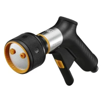 FISKARS Pistolet 3-funkcyjny zraszający do podlewania FiberComp Front ogrodowy zraszacz