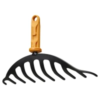 FISKARS Głowica grabie do róż ogrodowe wąskie z metalu OneClick