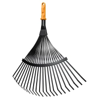 FISKARS Głowica grabie do liści wachlarzowe ogrodowe z metalu OneClick