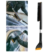 FISKARS PLUS Skrobaczka szczotka do odśnieżania auta szyb skrobak 63 cm